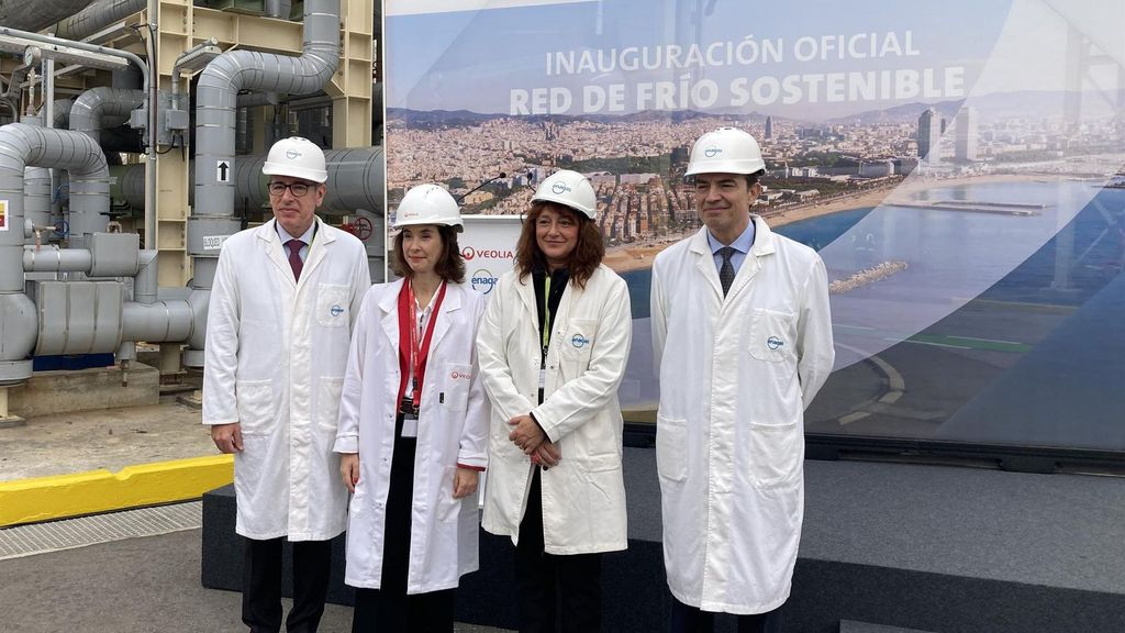 Barcelona inaugura la primera red de recuperación de frío para producir energía sostenible