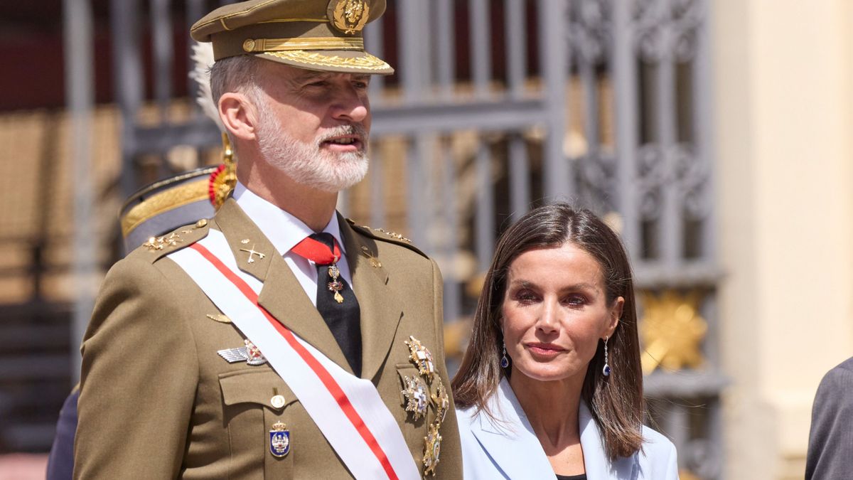 El rey Felipe VI y la reina en Zaragoza