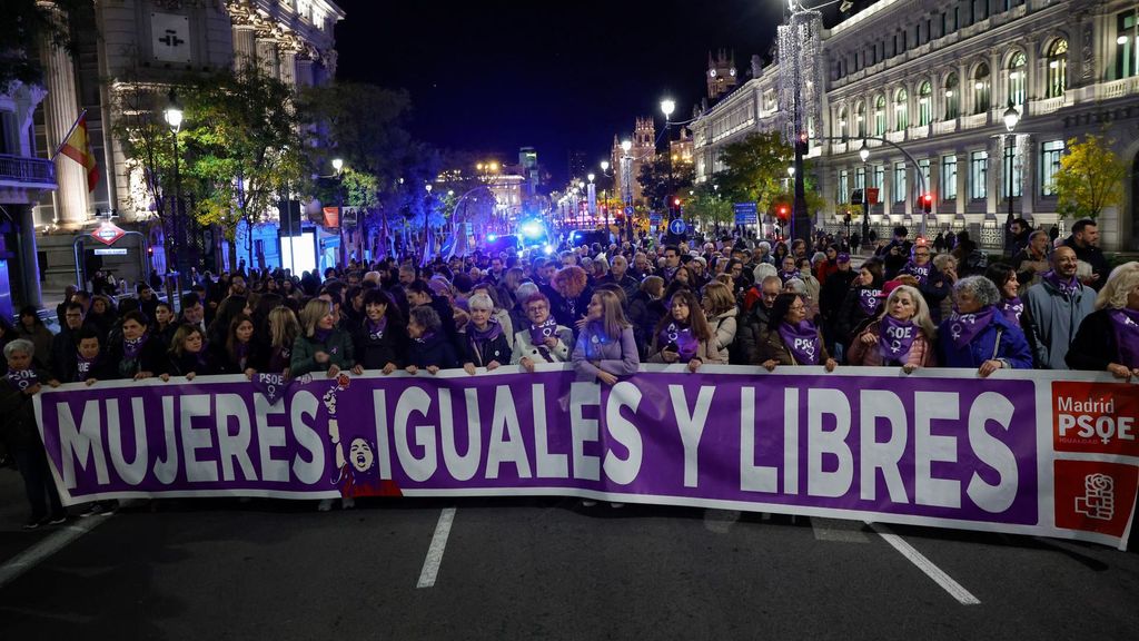 Manifestaciones por violencia de género: más de 40 marchas recorren España en contra del machismo