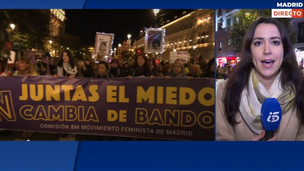 Las manifestaciones en España por la violencia de género