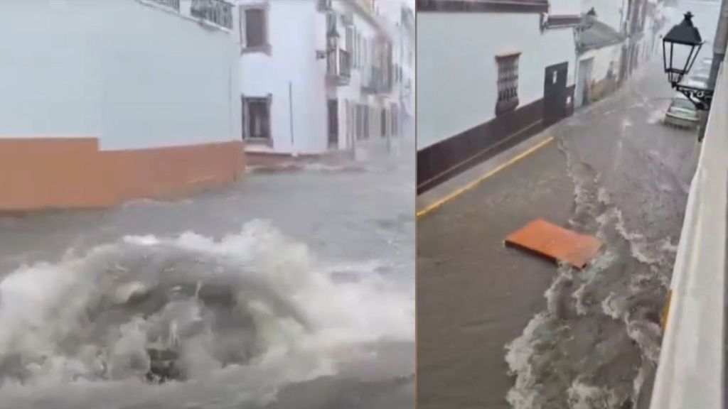 Las imágenes de la inundación en Bolullos