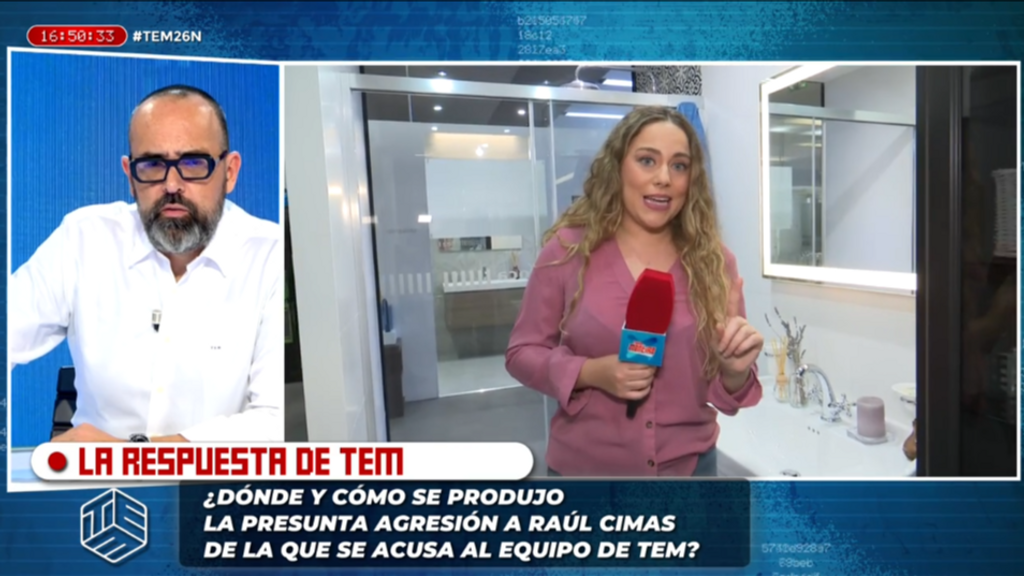 Así era el baño donde sucedió la presunta agresión del equipo de 'TEM' a Raúl Cimas: "El lugar del crimen. Es su palabra contra la nuestra"