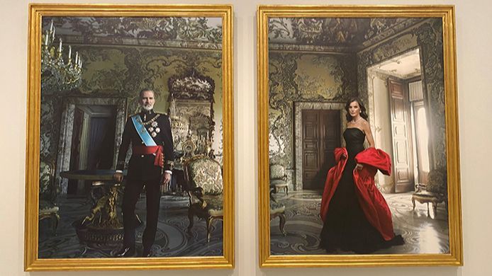 El diptico de los Reyes, en la exposición 'La tiranía de Cronos', que puede verse en el Banco de España