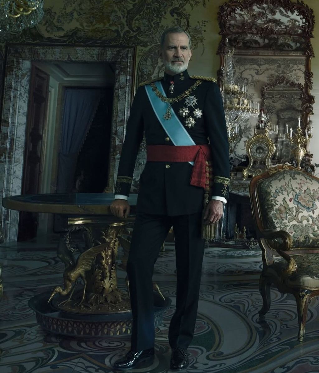 El rey Felipe, fotografiado por Annie Leibovitz