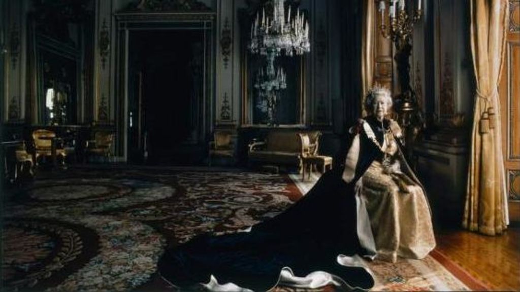 Isabel II fotografiada por Annie Leibovitz en 2007