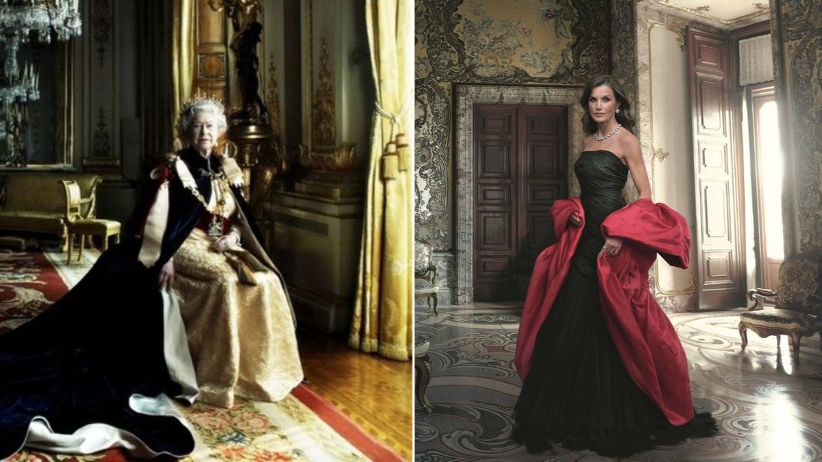 Las reinas Isabel II y Letizia fotografiadas por Annie Leibovitz