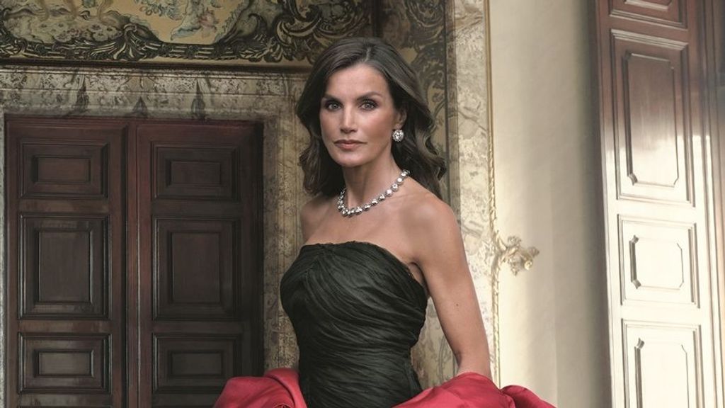 Letizia en la foto de Annie Leibovitz