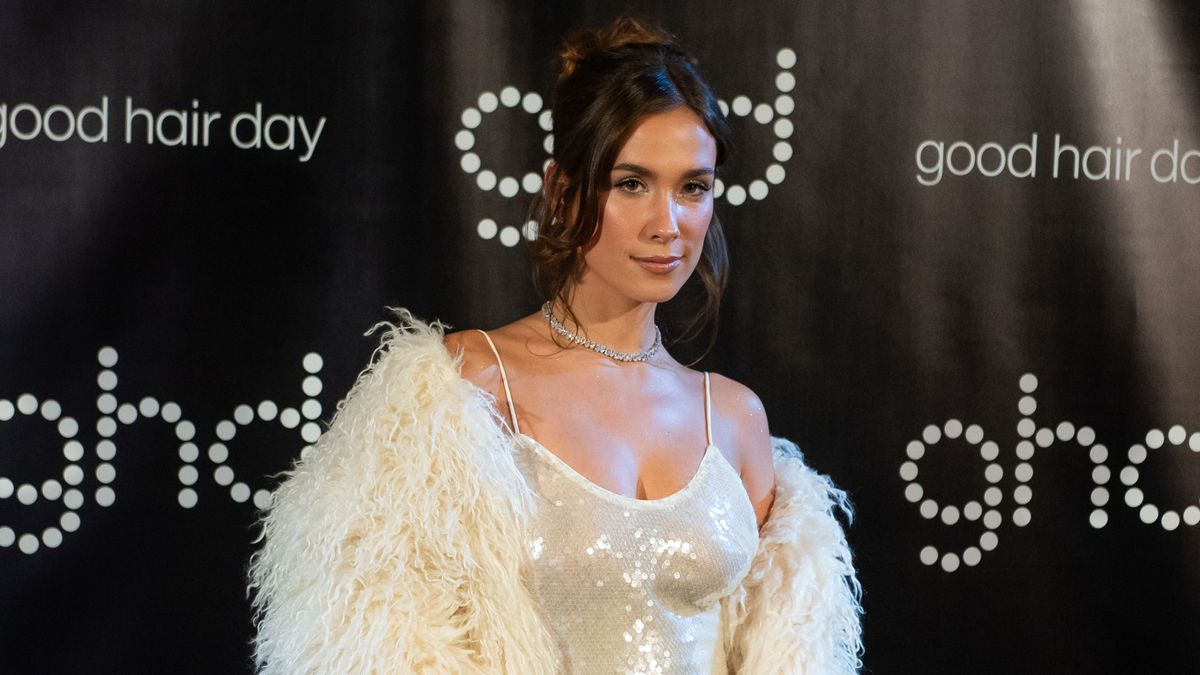 María Pombo, en la alfombra roja de ghd