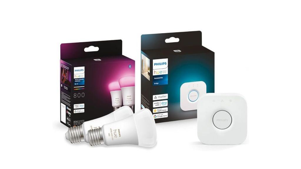 Pack bombillas Philips Hue LED + Hue Bridge