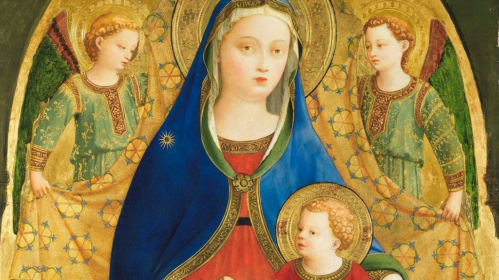 Virgen de la granada de Fra Angelico