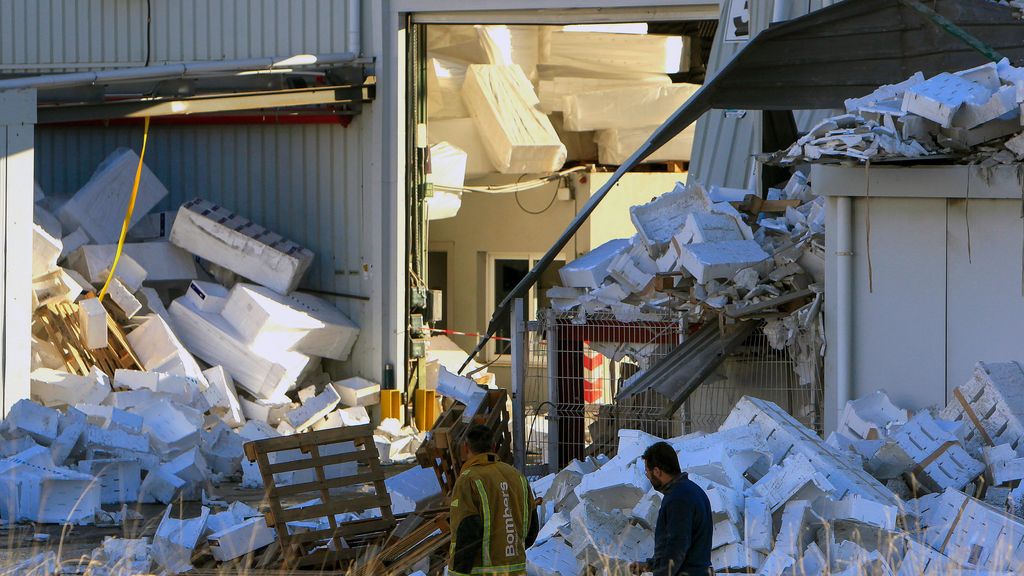 Explosión en una fábrica de plásticos en Ibi, Alicante