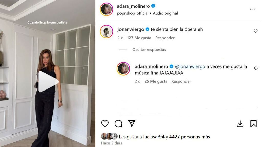 La conversación entre Adara Molinero y Jonan Wiergo