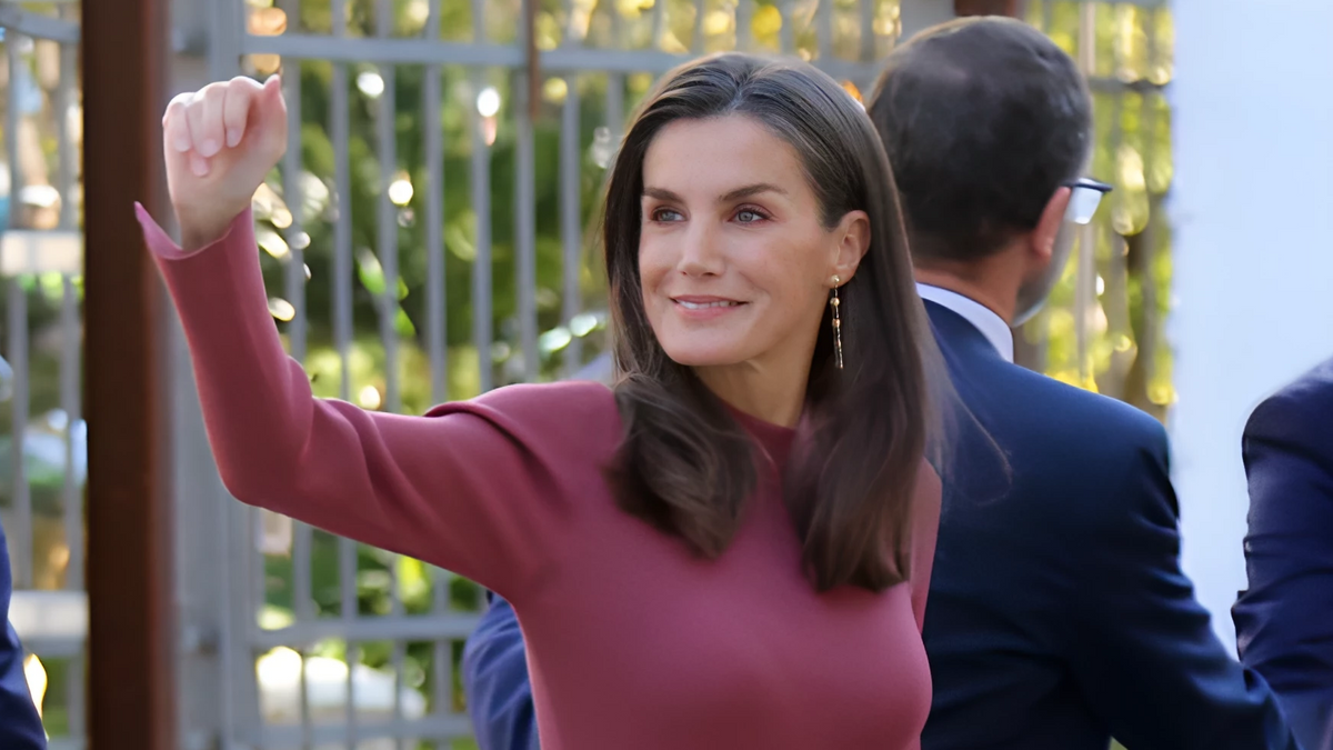 Letizia y el presidente de la junta de Andalucía