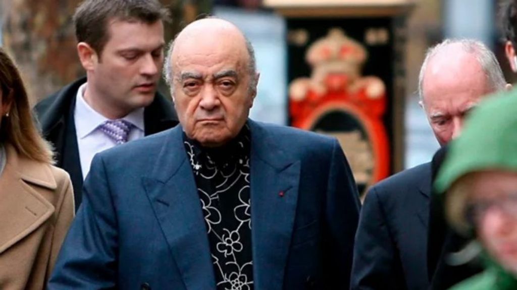 Al Fayed, millonario y propietario de los almacenes Harrods