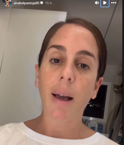 Anabel Pantoja a través de sus historias de Instagram