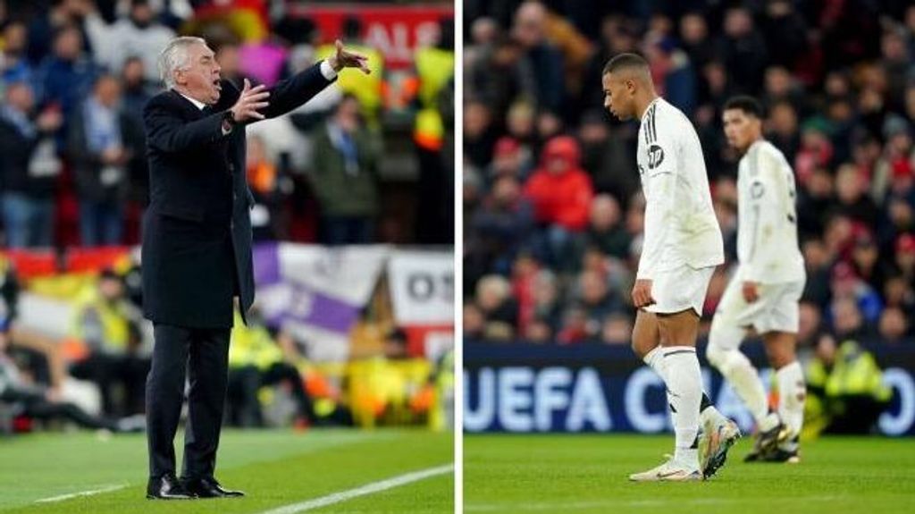 Ancelotti reprochó a Mbappé un balón perdido y Maldini sentencia: "Falta de intensidad"