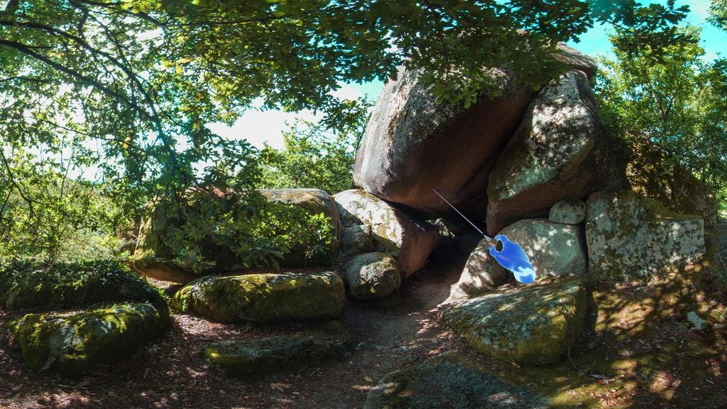 Captura de la nueva instalación de 'Galiverso no corazón da pedra'