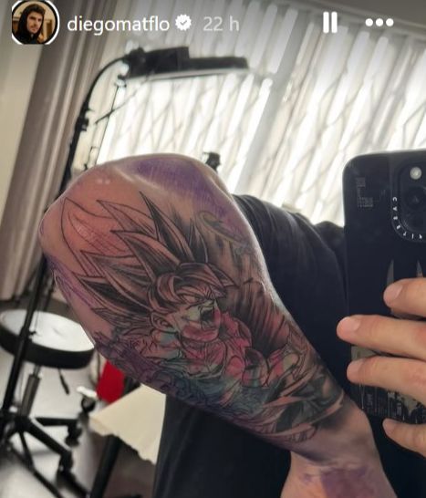 Diego Matamoros a través de sus historias temporales de Instagram.