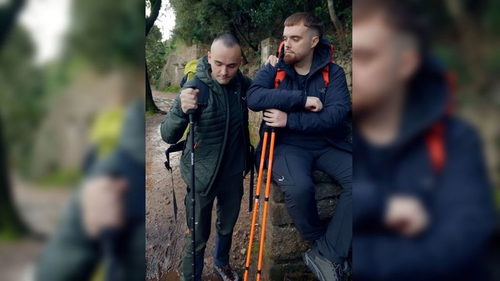 Ibai Llanos y El Xokas, dos peregrinos más en el Camino de Santiago: "Vamos con todo"