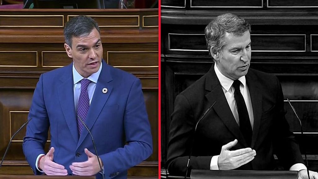 Pedro Sánchez y Alberto Núñez Feijóo