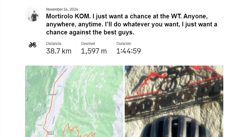 Perfil de Strava de Jack Burke