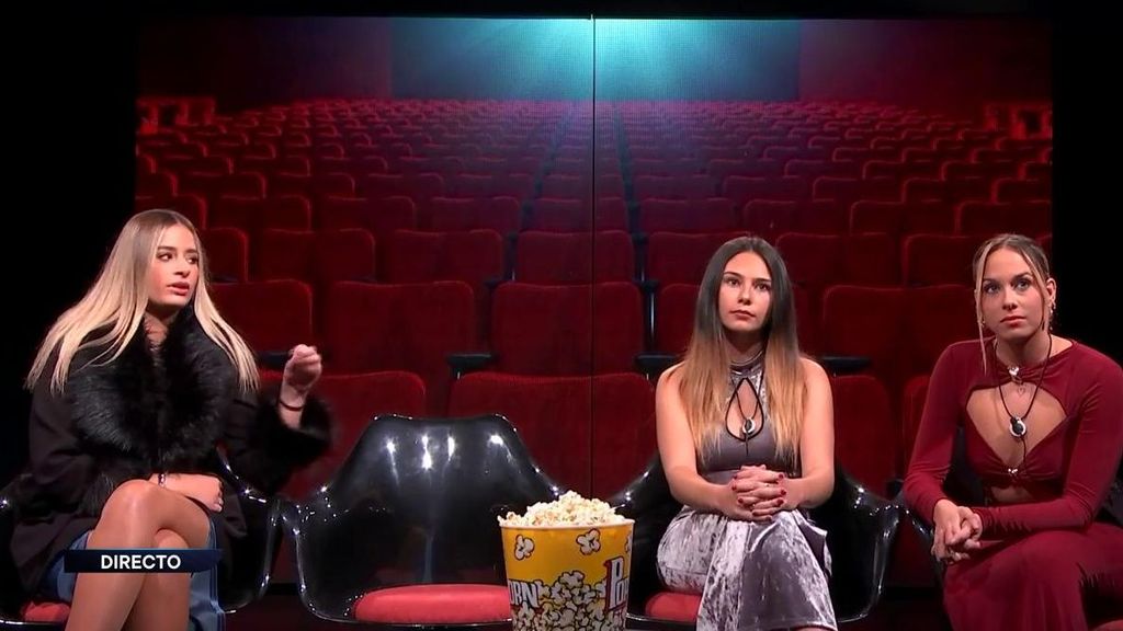 Reacción de Laura en el cine