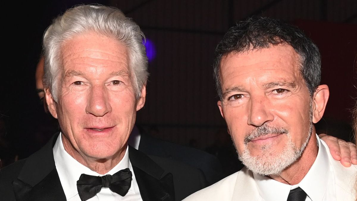 Richard Gere y Antonio Banderas en una foto de archivo