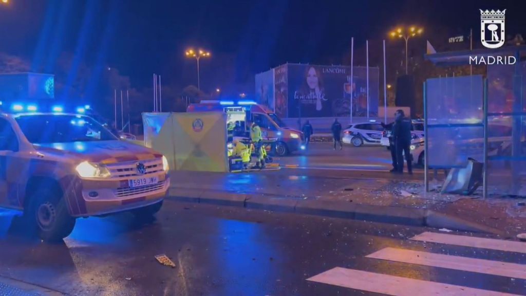 Un muerto arrollado por un conductor que perdió el control de su coche en Madrid