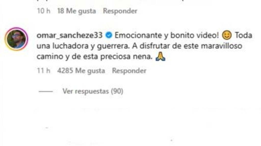 Comentario de Omar Sánchez a Anabel Pantoja