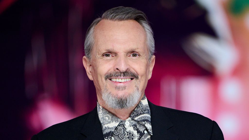 El cantante español Miguel Bosé