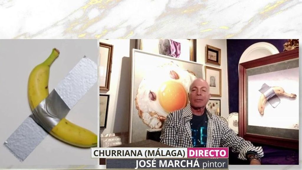 La denuncia de un pintor español en 'TardeAR': "Me han plagiado el plátano de los 6 millones"