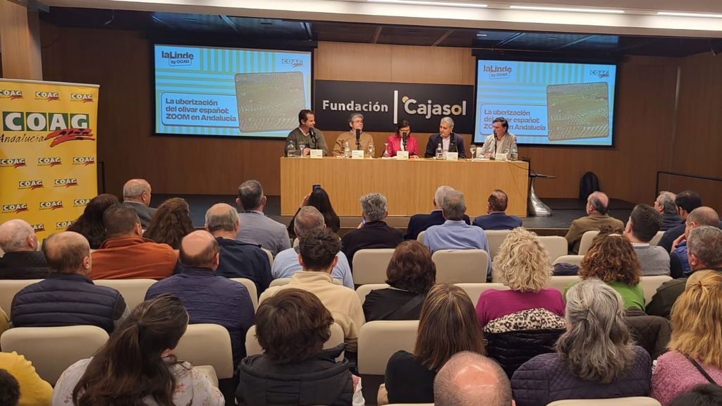 Presentación estudio sobre la "uberización del olivar español" en Andalucía