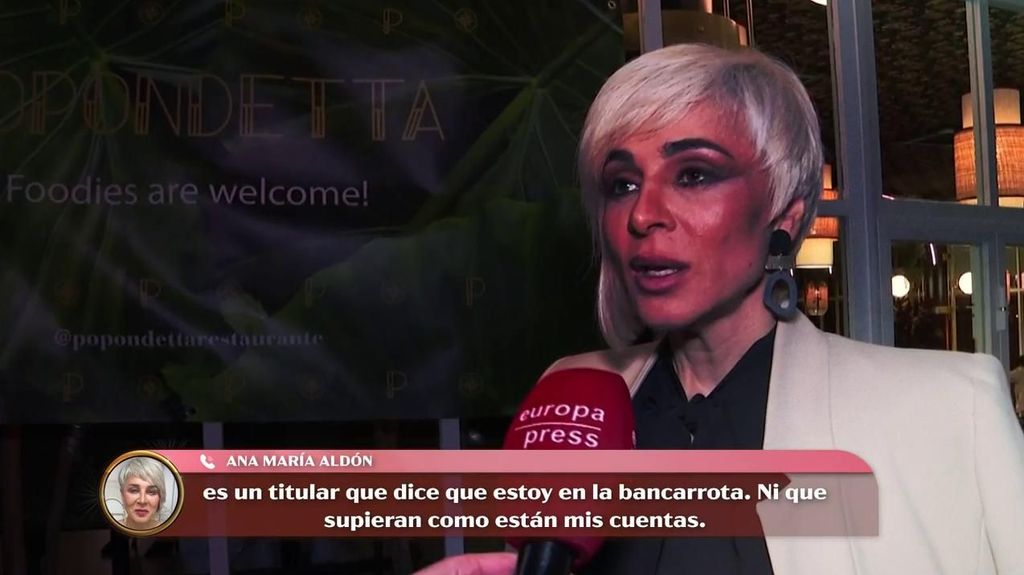 Ana María habla con 'Socialité'