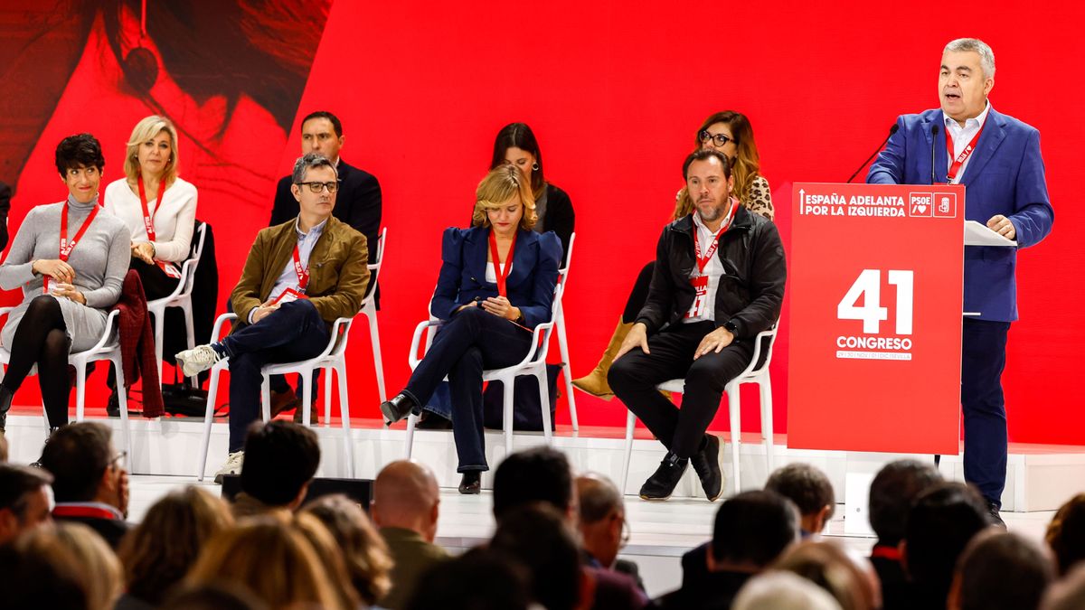 El secretario de Organización del PSOE, Santos Cerdán, denuncia una estrategia de "cacería humana"