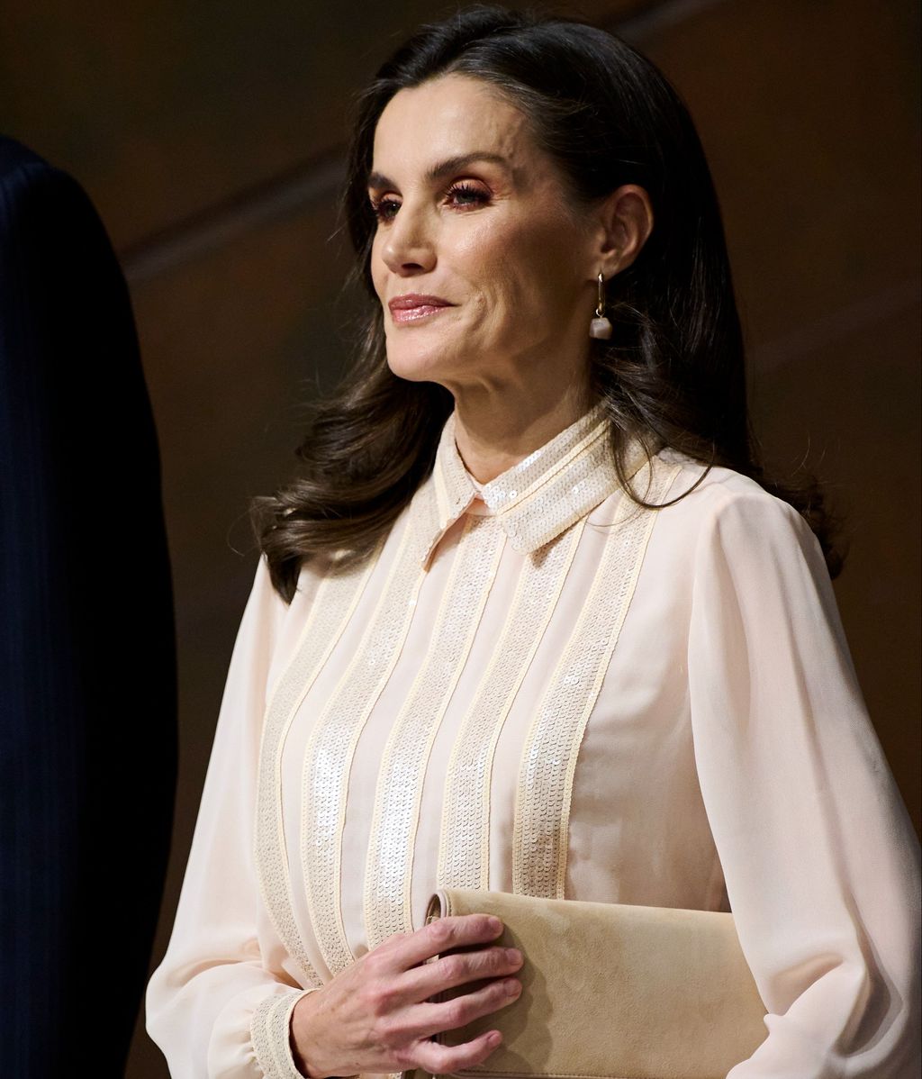 La reina Letizia durante su cita en la ópera de Bilbao