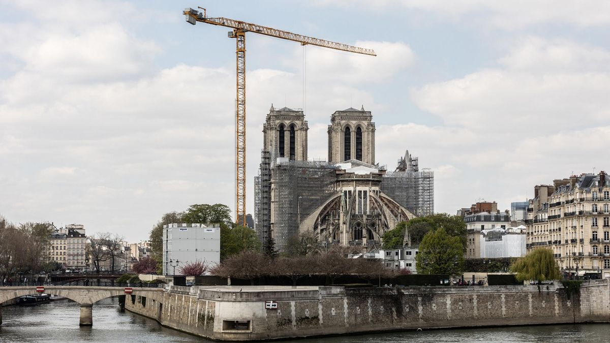 Archivo - A general view of the Notre-Dame de Paris Cathedral, almost two years since restoration work began to renovate the architectural marvel following the fire of 15 April 2019. Photo: Sadak Souici/Le Pictorium Agency via ZUMA/dpa