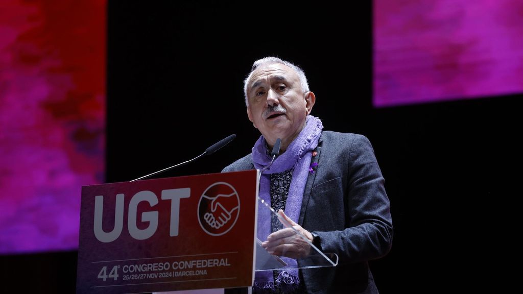 El secretario general de UGT, Pepe Álvarez