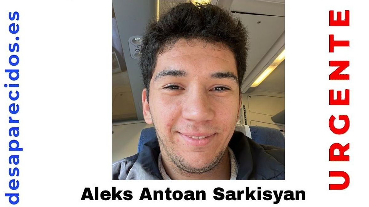 Aleks Antoan, joven de 26 años desaparecido en Reus, Tarragona