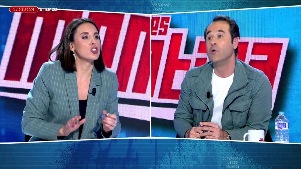 El fuerte encontronazo de Irene Montero y Javier Chicote: "La que está condenada por publicar infomación falsa eres tú"