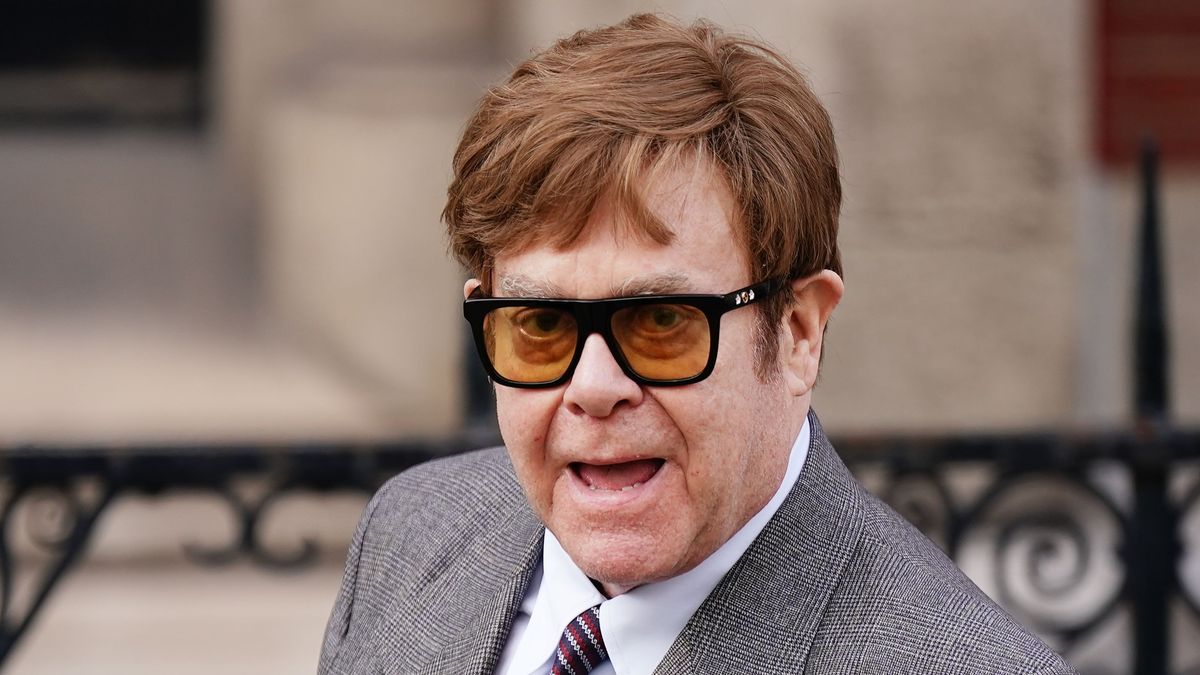 Elton John en una imagen de archivo.