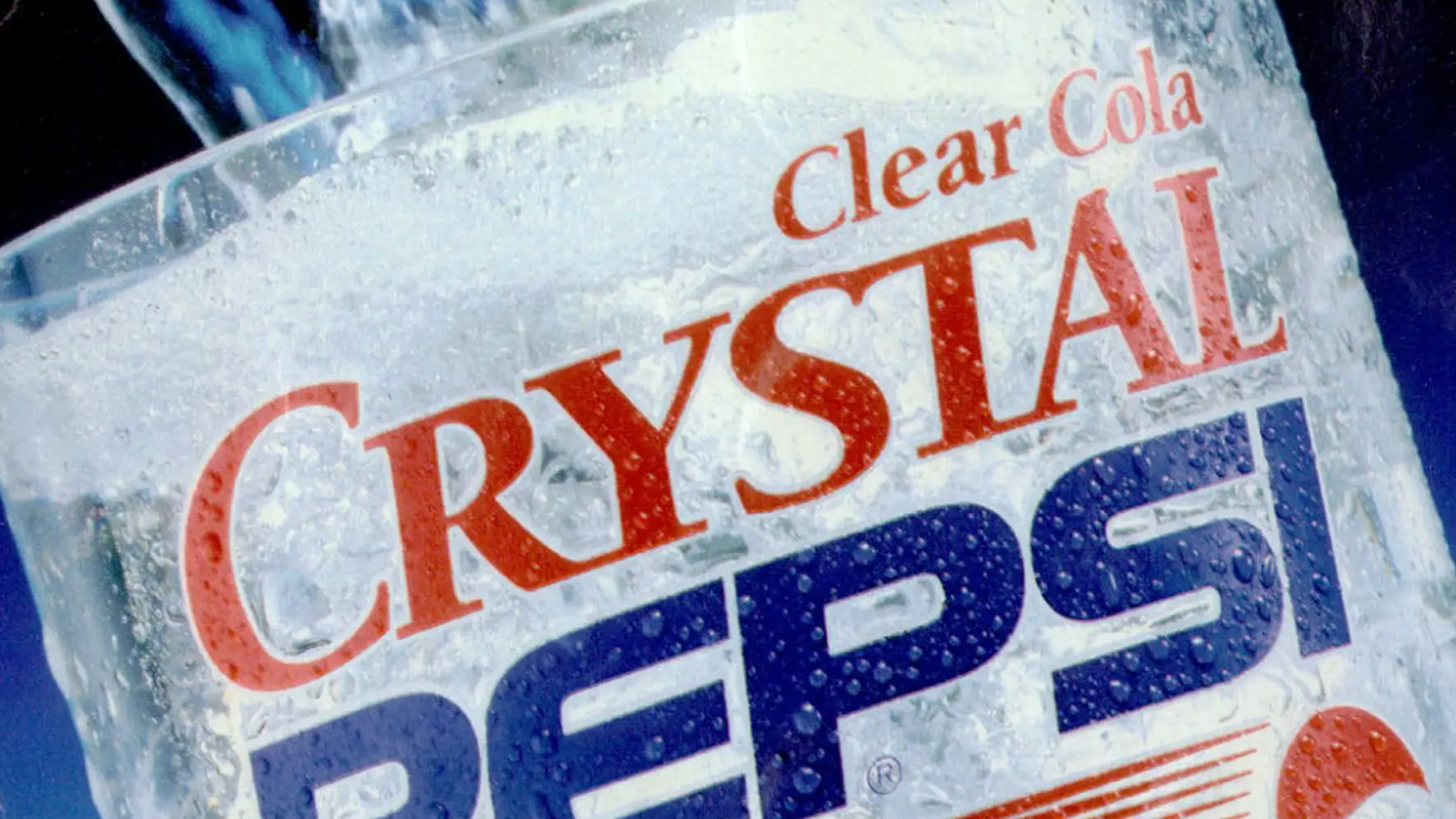 La Pepsi Crystal fue una de las propuestas de Pepsi en la década de los 90.