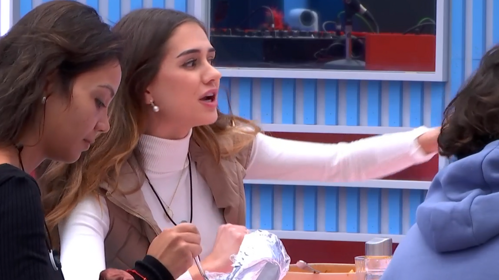 Maica en su discusión con Óscar de Gran Hermano