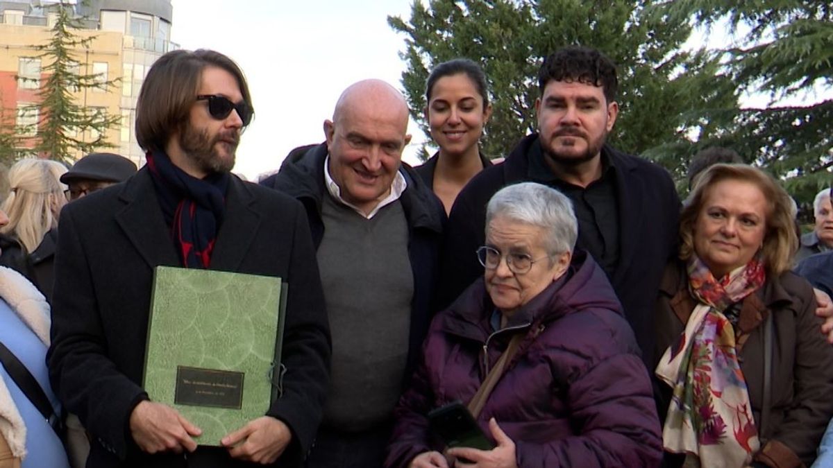 Manuel Velasco y Paco Marsó han asistido al homenaje que Valladolid ha hecho a Concha Velasco en el primer aniversario de su muerte