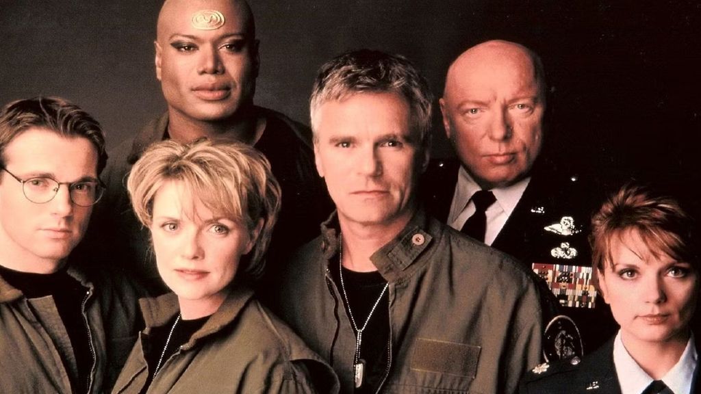 Parte del reparto de Stargate SG-1