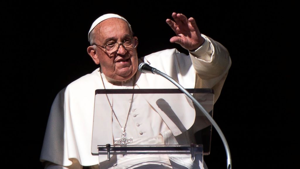 Pope Francis' Angelus prayer in Vatican