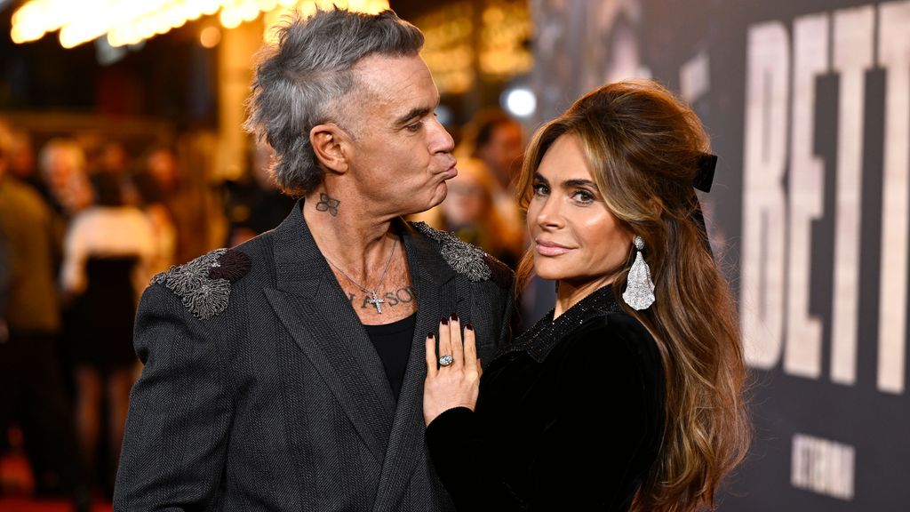 Robbie Williams y Ayda Field