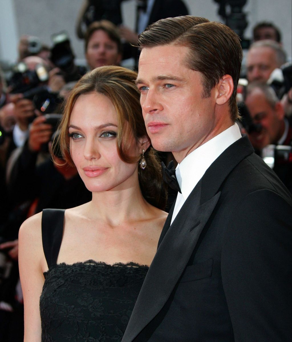 Angelina Jolie y Brad Pitt en una imagen de archivo.