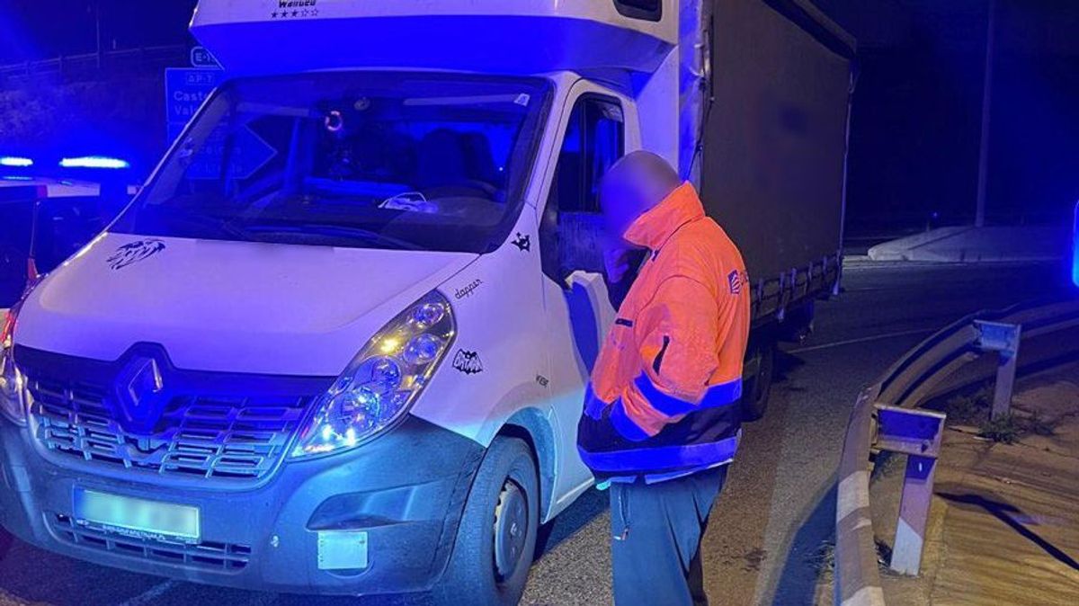 Detenido un camionero por sextuplicar la tasa de alcoholemia en Reus