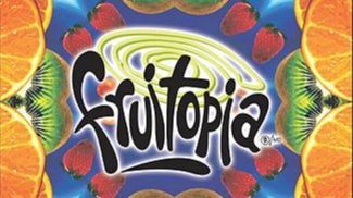 El logotipo de la bebida Fruitopia.