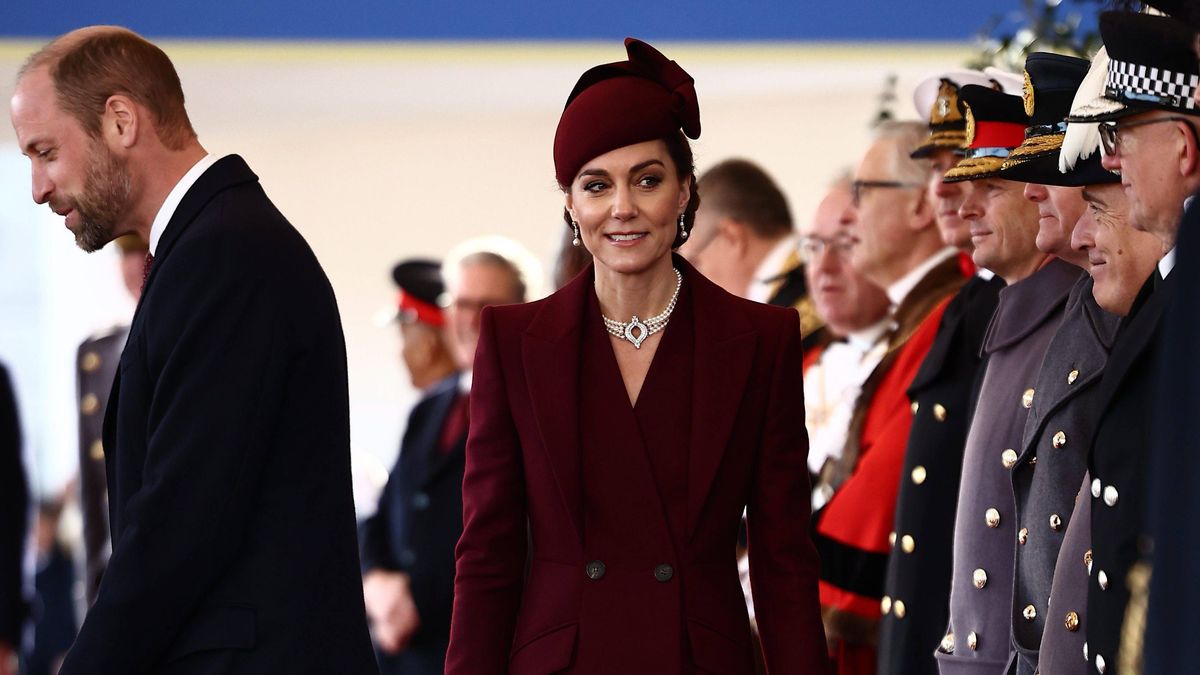 Kate Middleton y el príncipe Guillermo este 3 de diciembre.